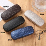 (246) PU Protective Clamshell Optical Glasses Sunglasses Eyewear Case (4 Colours)