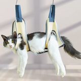 (263) Pet Grooming Hammock Harness for Small Dogs Cats Breathable Mesh Sling