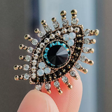 Accessories (08) Brooch Corsage Lapel Pin Evil Eye