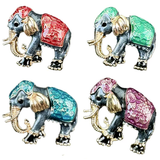 Accessories (15) Brooch Corsage Lapel Pin Animal Elephant