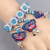 Accessories (87) Chinese Yunnan Ethic Beaded Bracelet Butterfly