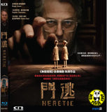 Heretic Blu-ray (2024) 門逃 (Region Free) (Hong Kong Version)
