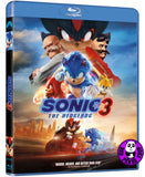 Sonic the Hedgehog 3 Blu-ray (2024) 超音鼠大電影3 (Region A) (Hong Kong Version)