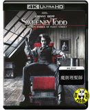 Sweeney Todd: The Demon Barber of Fleet Street 4K UHD (2007) 魔街理髮師 (Hong Kong Version)