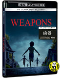 Weapons 4K UHD + Blu-ray (2025) 凶器 (Hong Kong Version)