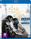 A Star is Born 星夢情深 Blu-Ray (2018) (Region A) (Hong Kong Version)