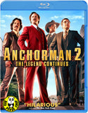 Anchorman 2: The Legend Continues Blu-Ray (2013) (Region A) (Hong Kong Version)