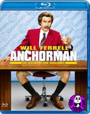 Anchorman: The Legend Of Ron Burgundy Blu-Ray (2004) (Region A) (Hong Kong Version)