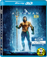 Aquaman 水行俠 2D + 3D Blu-Ray (2018) (Region A) (Hong Kong Version)