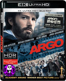 Argo 救參任務 4K UHD + Blu-Ray (2012) (Region Free) (Hong Kong Version)