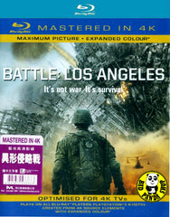 Battle: Los Angeles Blu-Ray (2011) (Region A) (Hong Kong Version) (Mastered in 4K)