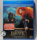 Brave 2D + 3D Blu-Ray (2012) 勇敢傳說之幻險森林 (Region Free) (Hong Kong Version)