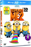 Despicable Me 2 2D + 3D Blu-Ray (2013) (Region A) (Hong Kong Version) 2 Disc Edition