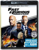 Fast & Furious: Hobbs & Shaw 狂野時速: 雙雄聯盟 4K UHD + Blu-Ray (2019) (Hong Kong Version)