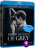 Fifty Shades of Grey 格雷的五十道色戒 Blu-Ray (2015) (Region Free) (Hong Kong Version) Unseen Edition