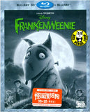 Frankenweenie 2D + 3D Blu-Ray (2012) 怪誕復活狗 (Region Free) (Hong Kong Version)