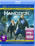 Hancock Blu-Ray (2008) (Region A) (Hong Kong Version) (Mastered in 4K)