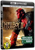 Hellboy II: The Golden Army 天魔特攻之鬼魅兵團 4K UHD + Blu-Ray (2008) (Hong Kong Version) aka Hellboy 2