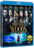 Into The Woods 魔法黑森林 Blu-Ray (2014) (Region A) (Hong Kong Version)
