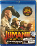 Jumanji: The Next Level Blu-ray (2019) 逃出魔幻紀: 霸氣升呢 (Region Free) (Hong Kong Version) with a comic book 首批附漫畫書