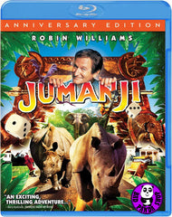 Jumanji Blu-Ray (1995) (Region A) (Hong Kong Version) Anniversary Edition