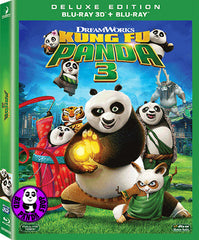Kung Fu Panda 3 功夫熊貓3 2D + 3D Blu-Ray (2016) (Region A) (Hong Kong Version)