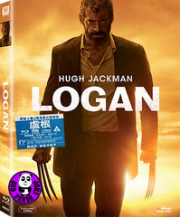 Logan 盧根 Blu-Ray (2017) (Region A) (Hong Kong Version) 2 Disc Theatrical and Logan NOIR Versions 原裝上畫及導演黑白雙碟版