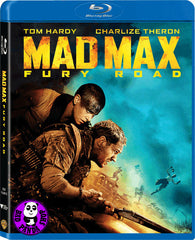 Mad Max: Fury Road Blu-Ray (2015) (Region Free) (Hong Kong Version)