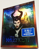Maleficent 黑魔后 2D + 3D Blu-Ray (2014) (Region Free) (Hong Kong Version) Two Disc Limited Edition