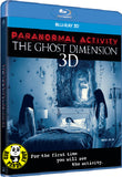 Paranormal Activity: The Ghost Dimension 3D Blu-Ray (2015) (Region A) (Hong Kong Version) a.k.a. Paranormal Activity 5