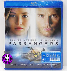 Passengers Blu-Ray (2016) 太空潛航者 (Region A) (Hong Kong Version)