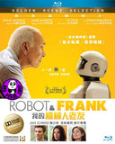 Robot & Frank Blu-Ray (2012) (Region A) (Hong Kong Version)