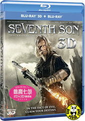Seventh Son 獵魔七煞 2D + 3D Blu-Ray (2015) (Region A) (Hong Kong Version) 2 Disc Edition