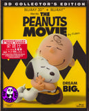 Snoopy: The Peanuts Movie 史諾比: 花生漫畫大電影 2D + 3D Blu-Ray (2015) (Region A) (Hong Kong Version) 2 Disc Edition