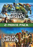 Teenage Mutant Ninja Turtles 1+2 Two Film Boxset  忍者龜: 變種新任務 & 忍者龜: 魅影突擊 Blu-Ray (2014-2016) (Region A) (Hong Kong Version) 2 Movie Pack
