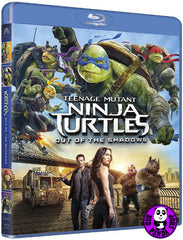 Teenage Mutant Ninja Turtles: Out Of The Shadows 忍者龜: 魅影突擊 Blu-Ray (2016) (Region A) (Hong Kong Version)