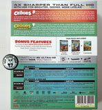 The Croods 1+2 4K UHD + Blu-Ray (2013-2020) 古魯家族2集電影套裝 (Hong Kong Version) 2 Movie Collection