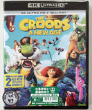 The Croods: The New Age 4K UHD + Blu-Ray (2020) 古魯家族2: 霸器新時代 (Hong Kong Version)