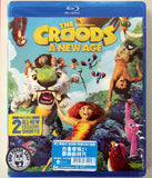 The Croods: The New Age Blu-ray (2020) 古魯家族2: 霸器新時代 (Region Free) (Hong Kong Version)