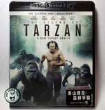 The Legend Of Tarzan 泰山傳奇: 森林爭霸 4K UHD + Blu-Ray (2016) (Hong Kong Version)