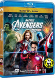 The Avengers 復仇者聯盟 2D + 3D Blu-Ray (2012) (Region A) (Hong Kong Version)