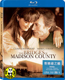 The Bridges Of Madison County 麥迪遜之橋 Blu-Ray (1995) (Region Free) (Hong Kong Version)