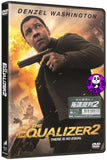 The Equalizer 2 (2018) 叛諜裁判2 (Region 3 DVD) (Chinese Subtitled)