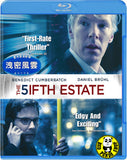 The Fifth Estate Blu-Ray (2013) (Region Free) (Hong Kong Version) a.k.a. The 5ifth Estate