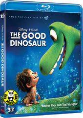 The Good Dinosaur 3D Blu-Ray (2015) 恐龍大時代 (Region A) (Hong Kong Version)