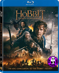 The Hobbit: The Battle Of The Five Armies 哈比人: 五軍之戰 Blu-Ray (2014) (Region A) (Hong Kong Version) 2 Disc