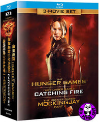 The Hunger Games Trilogy Blu-Ray Boxset (Region A) (Hong Kong Version) 3 Movie Set