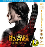 The Hunger Games Quadrilogy Blu-Ray Boxset (Region A) (Hong Kong Version) 4 Movie Set