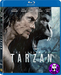 The Legend Of Tarzan 泰山傳奇: 森林爭霸 Blu-Ray (2016) (Region A) (Hong Kong Version)