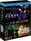 The Purge 1+2 國定殺戮日 1-2 套裝 Blu-Ray Boxset (2013-2014) (Region A) (Hong Kong Version) 2 Film Collection